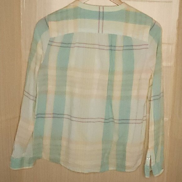 Holding Horses Pastel Plaid Lightweight Button Down 10 - Picture 2 of 5